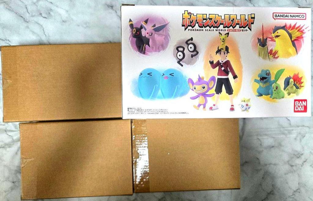 [USED] Johto Region Set (4 Pokemon including Kotone, Silver, and Matsuba)