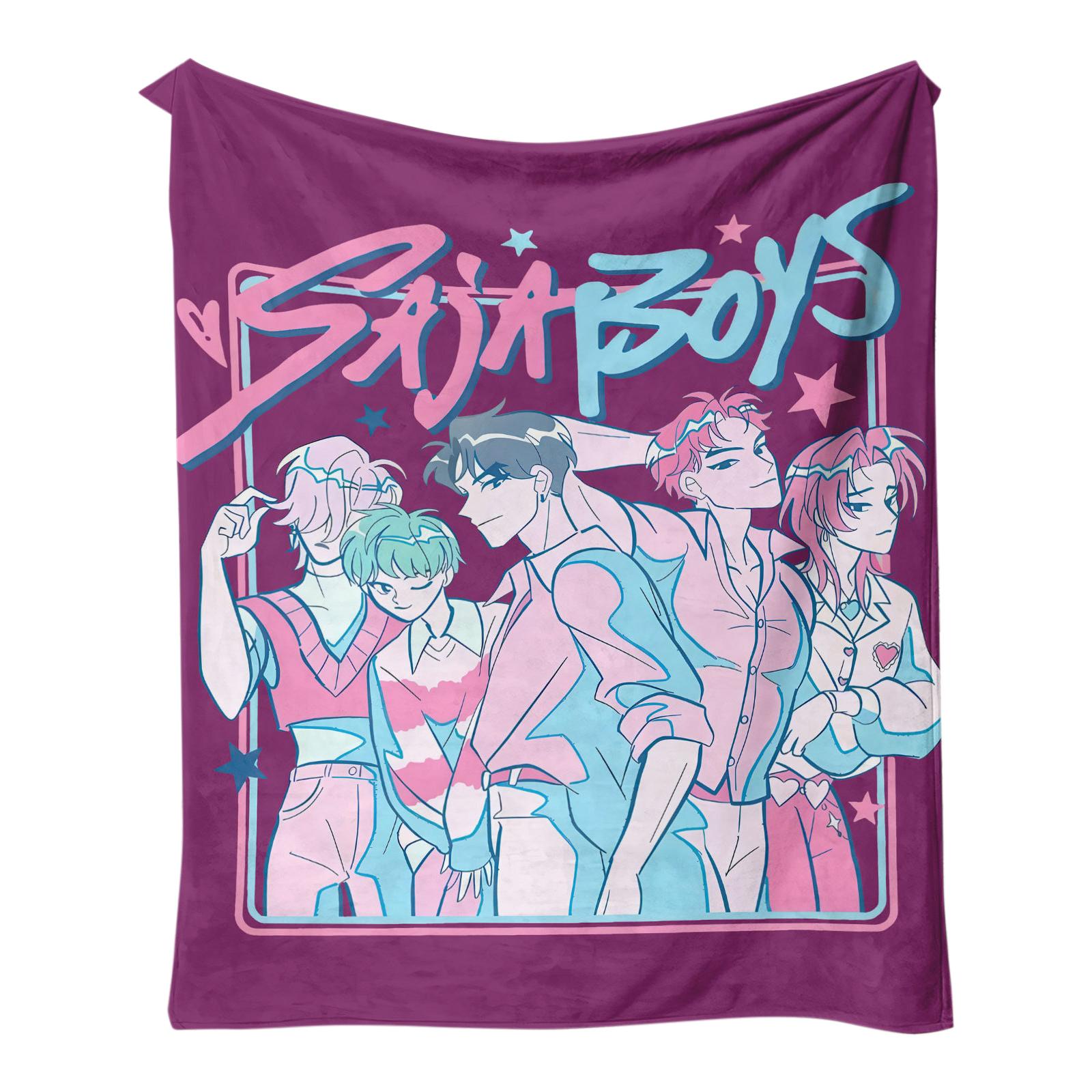 

150*200см Аниме Периферийный Принт Теплое Одеяло One Size