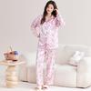 Sweetheart Jituo Ma Ge Zi Pajamas Women'S Autumn Sweet Japanese Long Sleeve Ice Silk Homewear Set