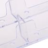 Desktop Office Business Card Holder Transparent Counter Display Stand Accessory