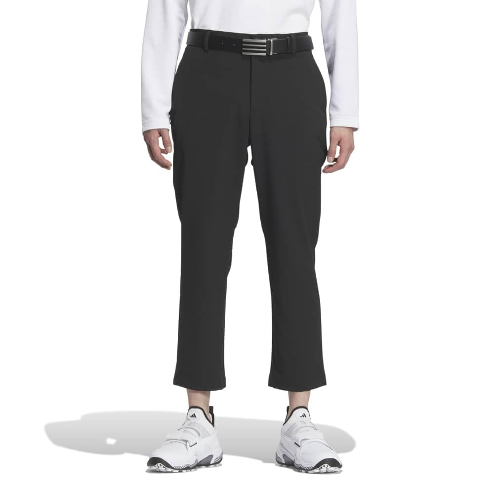 Adidas Golf EX STRETCH ACTIVE Ankle Black Water-Repellent Pants, Men's,