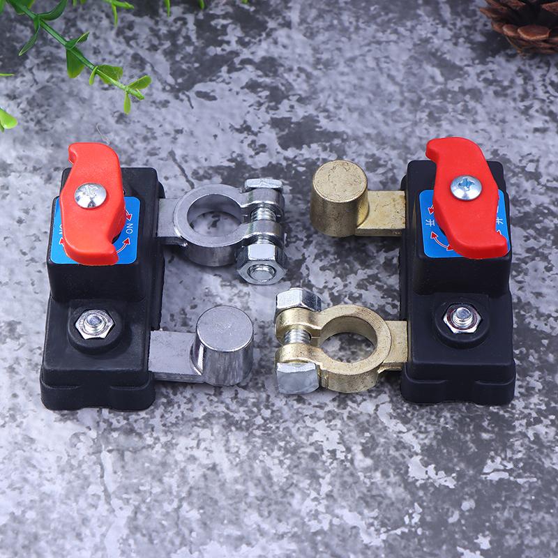1Pc Universal Negative Terminal Cut Off Kill Switches 12V/24V Car Battery Disconnect Switch Isolator Power For Efficient Battery