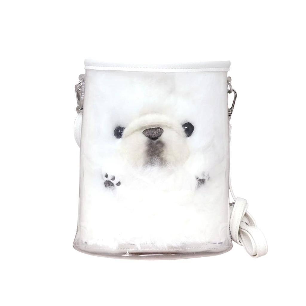 [Naito Design Institute] Melted Plush Animal Bag Pekingese