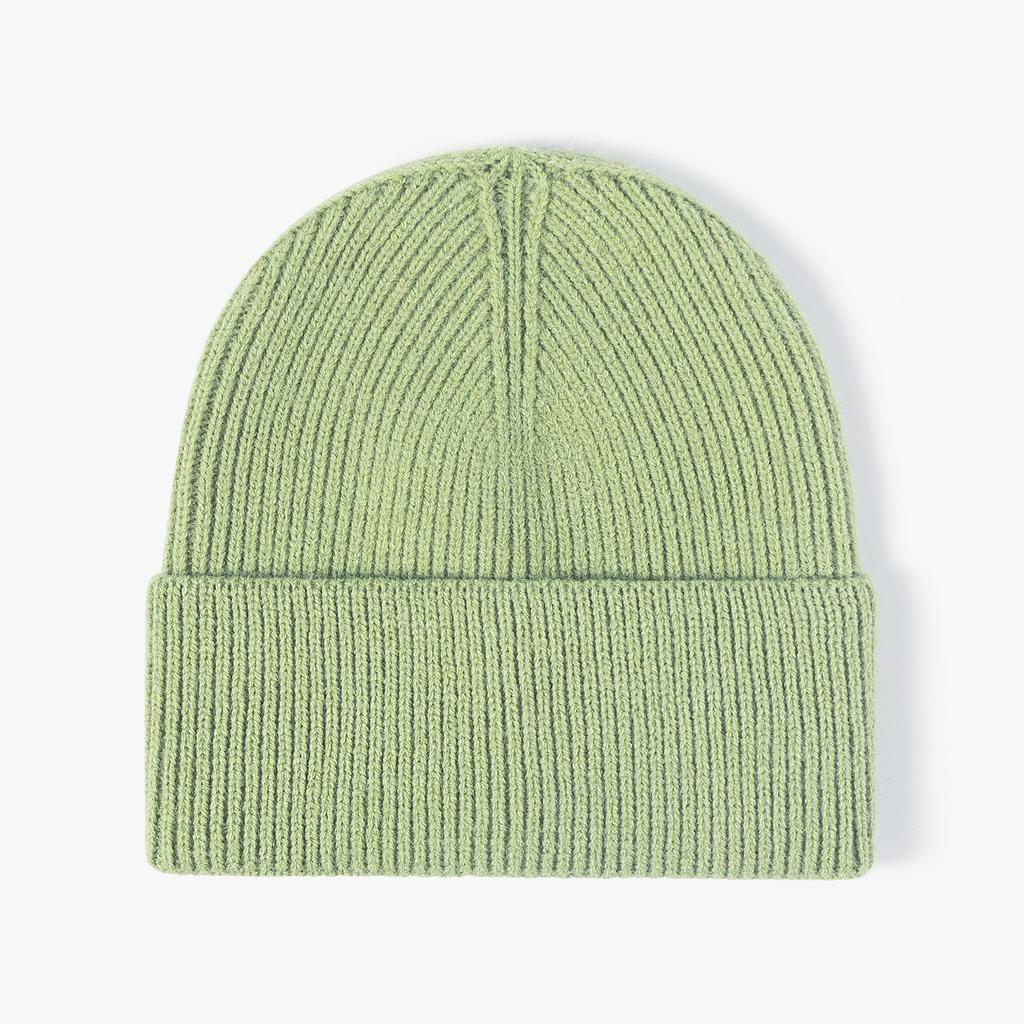 Reach Certified Wool Hat, Brand Oem Solid Color Winter Outdoor Cold And Warm Knitted Hat
