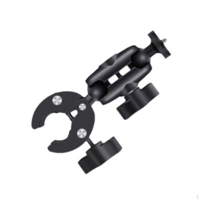 Motorcycle Selfie Stick Clamp Premium 1/4 Bolt Ball Head for Insta360