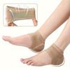2pcs Plantar Heel Protector Sleeves with Silicone Gel Pads - Breathable Knit Design for Heel Cushioning, Pressure & Support