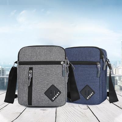 Tägliche Pendler-Umhängetasche, lässige Herren-Tasche, modische mehrlagige Umhängetasche, Outdoor-Reisetasche
