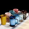 Creative Ceramic Jianzhan Color-Changing Mug - Versatile Tea, Coffee, or Water Cup for Home and Office