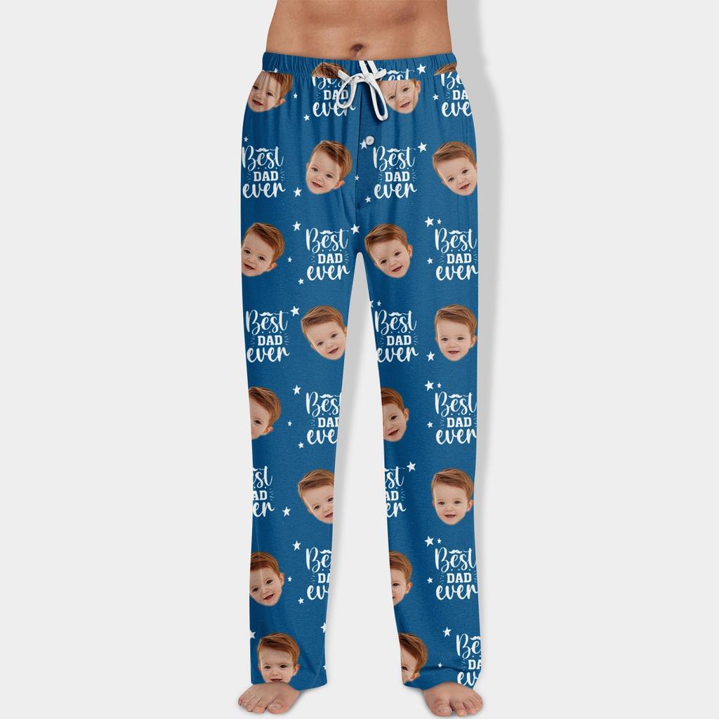 Erkekler Allover Baskılı Ev Pantolonu Uyku Pijama Pantolonu Uzun Pantolon Pijama Pantolonu Yoga Pantolonu