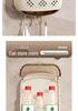 Qiao Feng 2025 Wall-Mounted Chopstick and Spoon Holder - Kitchen Storage Rack