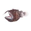 Angler Fish Figures Simulated Marine Animal Toy Model Small Realistic Goosefish for Birthday Gift