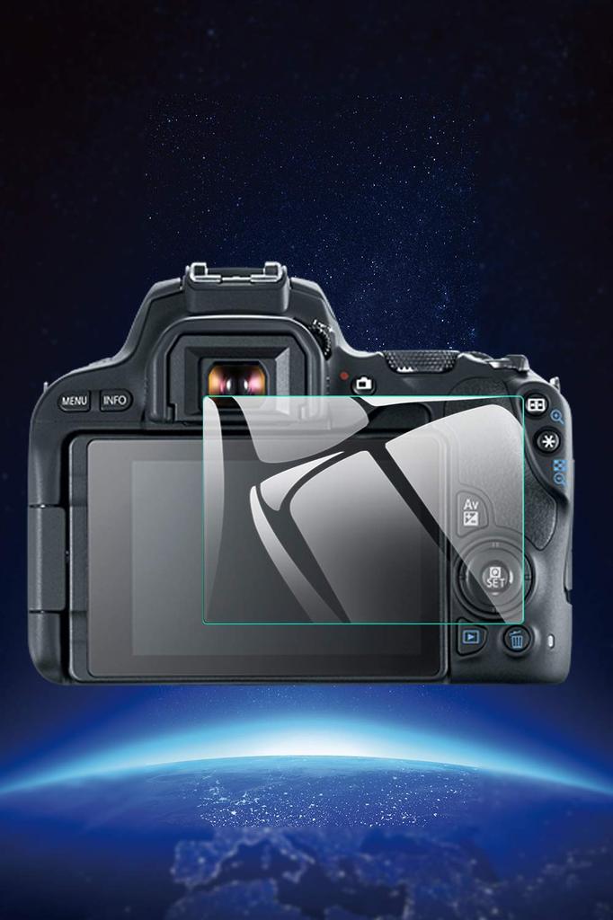 EternalStars Camera Screen Protector with 9H Full for Canon EOS Kiss 3-Piece Hardness, Coverage, X9/X10
