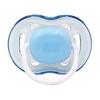 Babysmokk med deksel Silikon Spedbarns brystvorte Baby dummy smokker Nyfødt smokk Babydusjgaver Flate runde smokker
