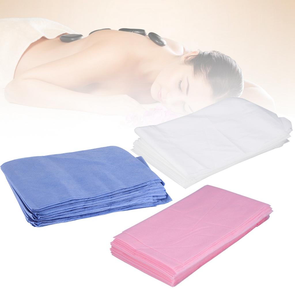 10 Pcs 180*80cm NOn Woven Disposable Waterproof Bed Sheet Massage Beauty Cover