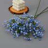 90Heads Artificial Flowers Bouquet 7 Colors 52cm Plastic Wedding Party Decorations Festival Supplies DIY Party Decoration