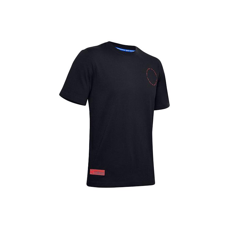 Футболка унисекс Under Armour черная 1359713-001 M