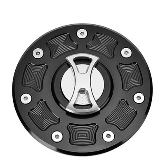 

Кришка кришки паливного баку мотоцикла для Kawasaki NINJA 500 EX500 500R ZX6 ZX6E ZX6R ZX7 ZX7RR ZX9 ZX9R ZX11C ZX11D срібний