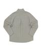A NOTHING Rain Drop-Shoulder Turtle-Neck Tee (Gray)