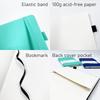 A5 Dot Grid Notebook with Strap - Premium Office & Student Planner Diary