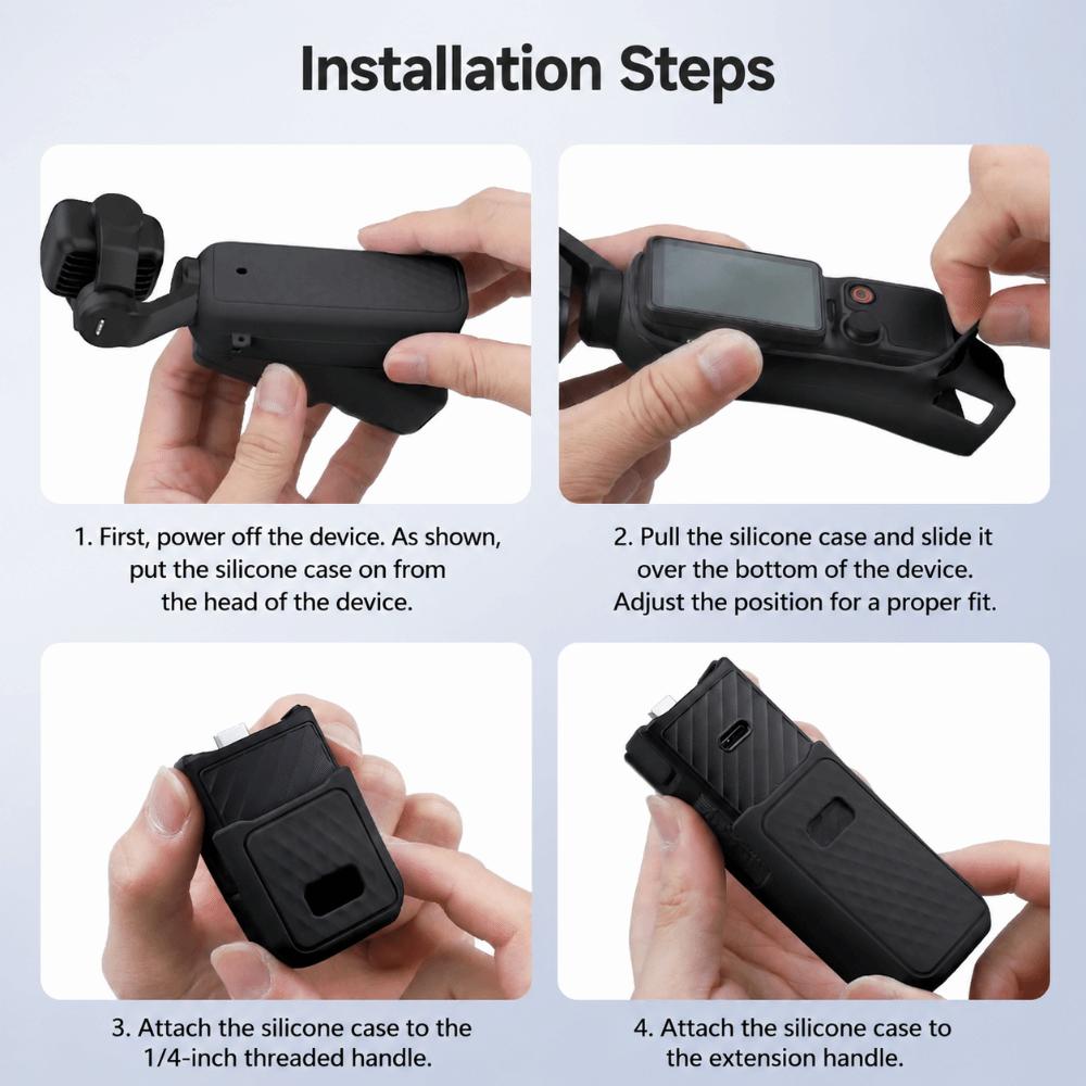 Full Protection Screen Protector Lens Cover for DJI Osmo Pocket 4P Gimbal Camera Accessories