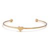 Punk Open Adjustable Arrow Cuff Bracelets for Women Simple Gothic Wrist Bow Heart Feather Bangles Gift Jewelry