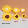 Sunflower Felt Self-Adhesive Non-Woven Fabric for DIY Jewelry Making