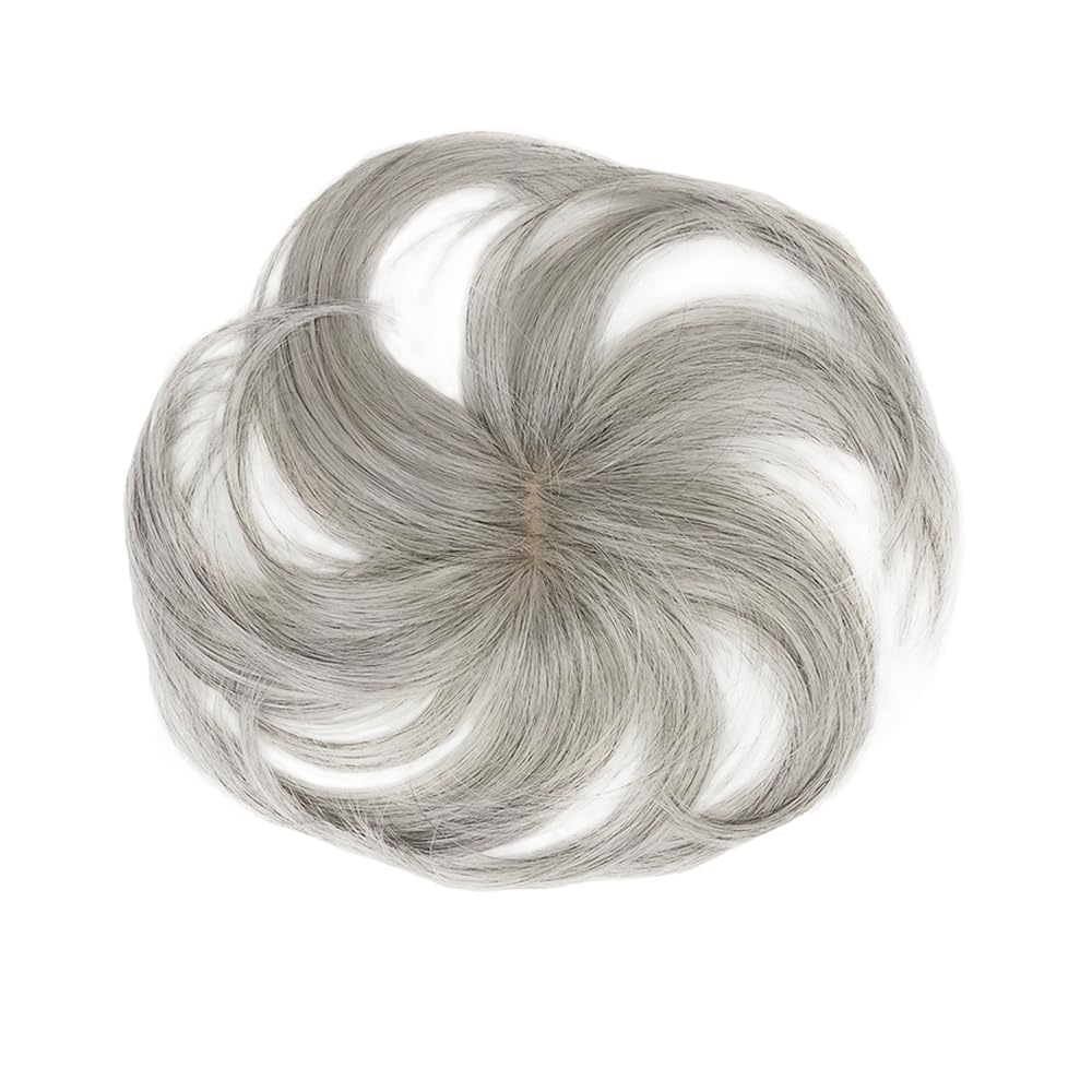 

Белые волосы, скрывающие вихор, светло-серые волосы