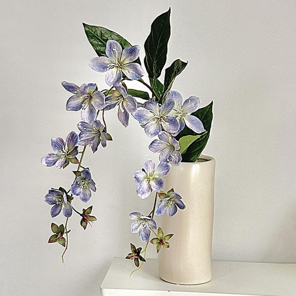 Artificial Jasmine Flowers Jasmine Flower Branches Artificial Jasmine Flower Garland 31 Faux Silk Hanging Blossoms Elegant