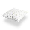 Decorative Pillowcase, Feathers, White