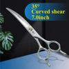 Fenice Master Series Pet Grooming Scissors Straight Thinner Chunker Fluffy Curved Bearing Screws Dog Grooming for Pet Beautician