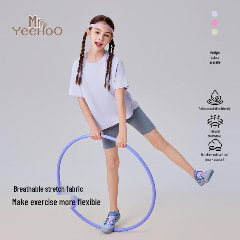 YEEHOO Girl s Quick-Dry Short Sleeve T-Shirt 160