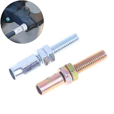 10Pcs M6 Screws Motorbike Throttle Cable Parts M6 Hollow Screw Throttle Cable Kart Throttle For Agricultural Machinery Accessori
