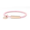 Edelstahl Leder Geflochtenes Armband Mit Magnetischem Verschluss Partner Minimalistisches Geometrisches Design Unisex Schmuck