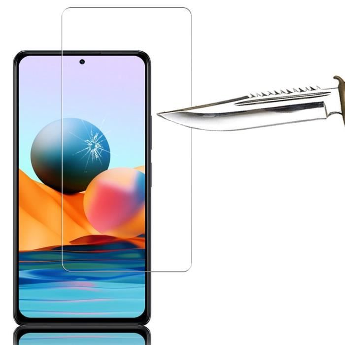 Pour Xiaomi Redmi Note 10- Note 10S 6.43": Lot - Pack de 3 Films de protection écran Verre Trempé