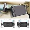 Flexible 360 Degree Rotating for iPad Car Pillow Mobile Phone Holder Tablet Stand Back Seat Headrest Mount Bracket 4-11 Inch