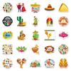 50 Mexico Travel Stickers: Waterproof Cartoon Decorations for Laptops & Journals