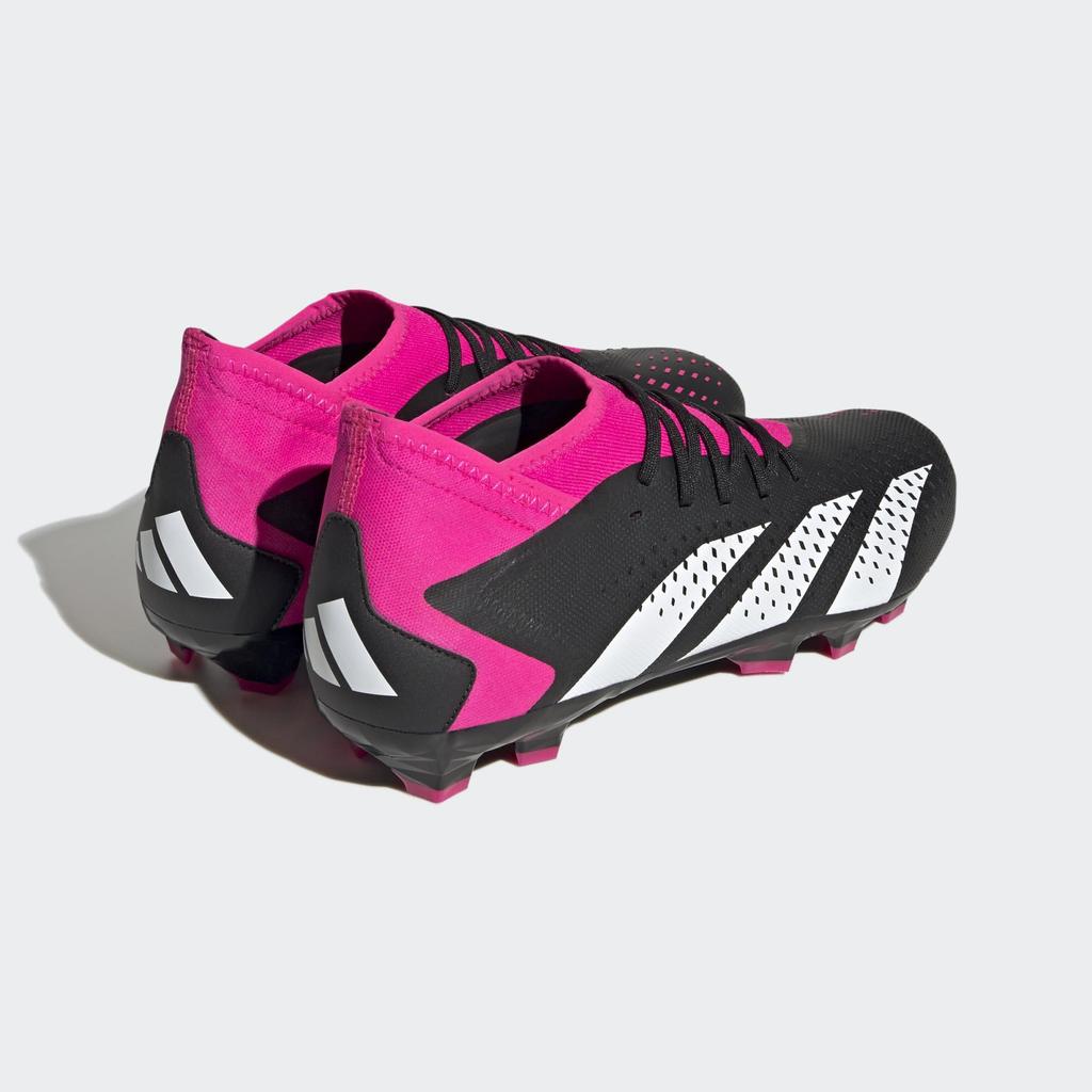 Adidas Predator LTC72 Soccer Core Shock Pink Size Accuracy.3 HG/AG Men's Cleats, Black/Footwear White/Team (GW4631), 25.5cm
