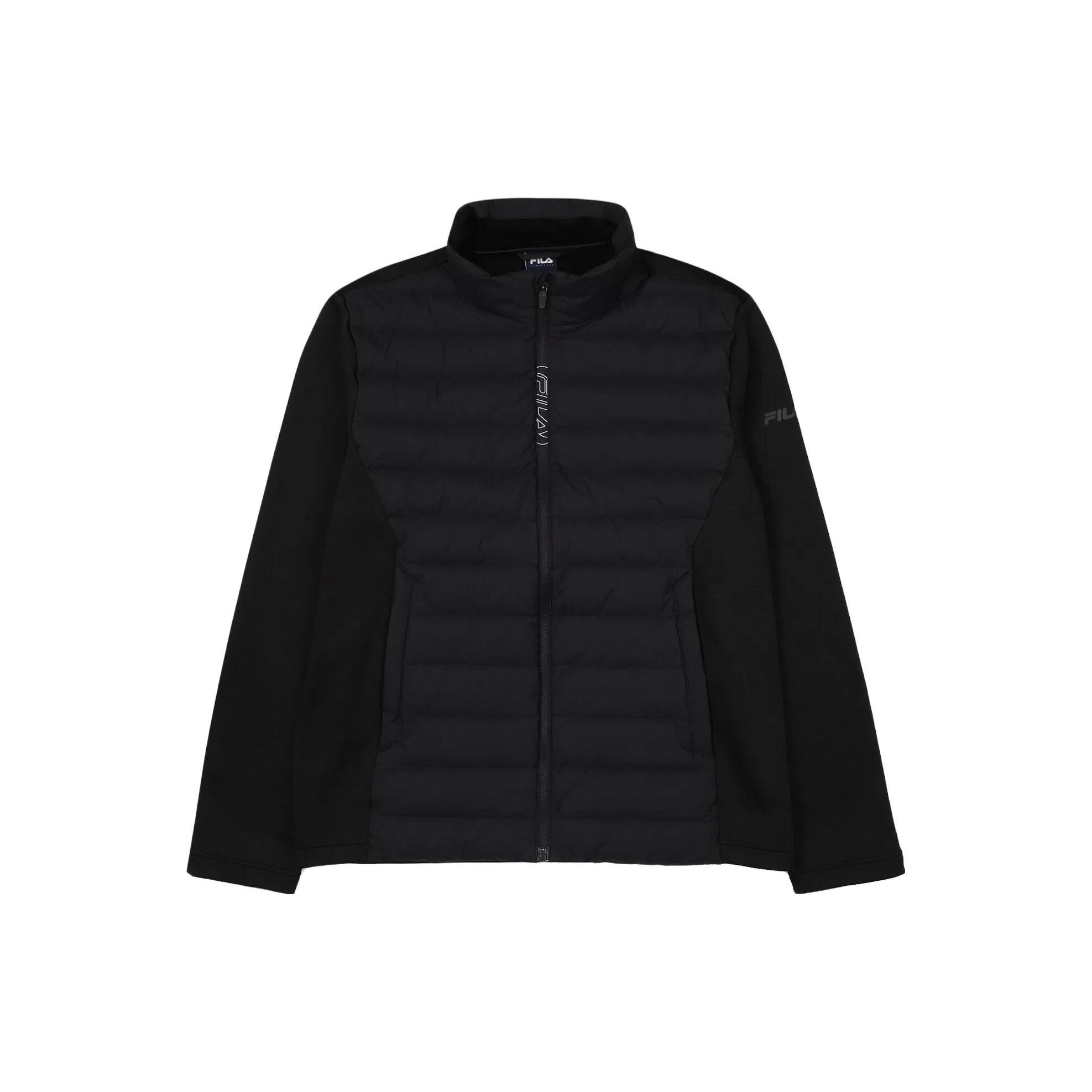 FILA Куртки Мужские Черный Воротник-стойка Утепленная Другое FS2DJF4201M-BLK 095