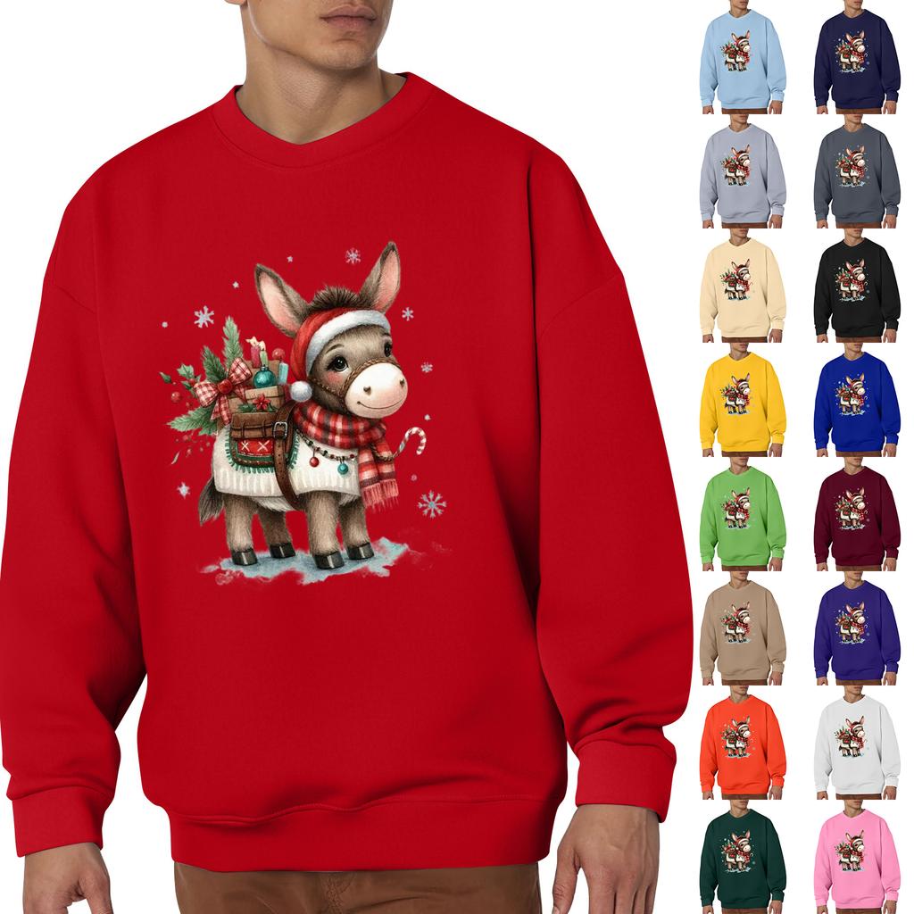 Men's Hooded Sweatshirt, Contrasting Color Sweatshirt, Sports   Casual Jacket