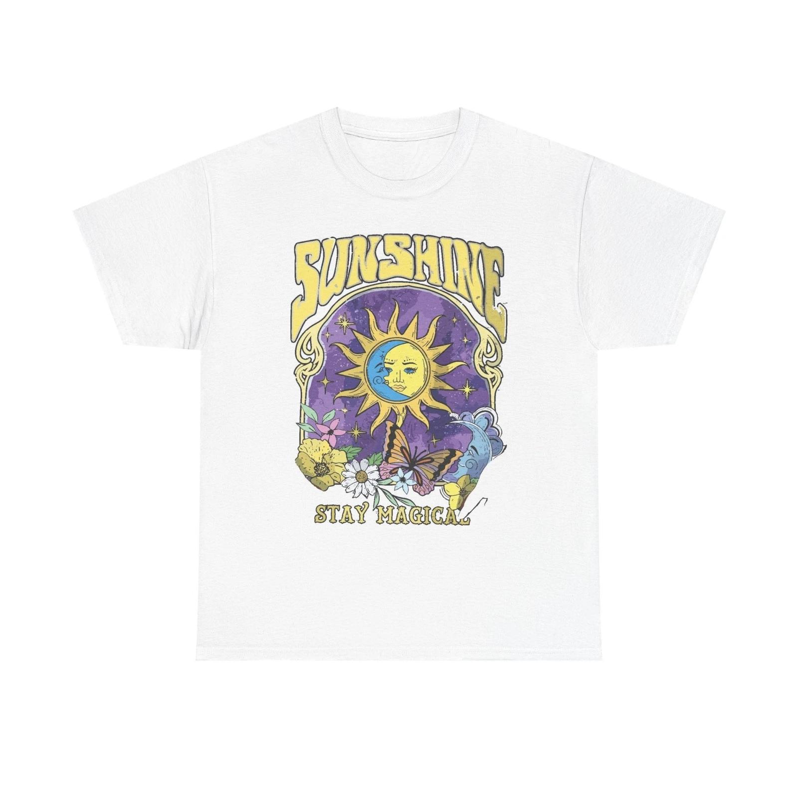 Men s and Women s T-shirts Sunshine Stay Magical Graphic S