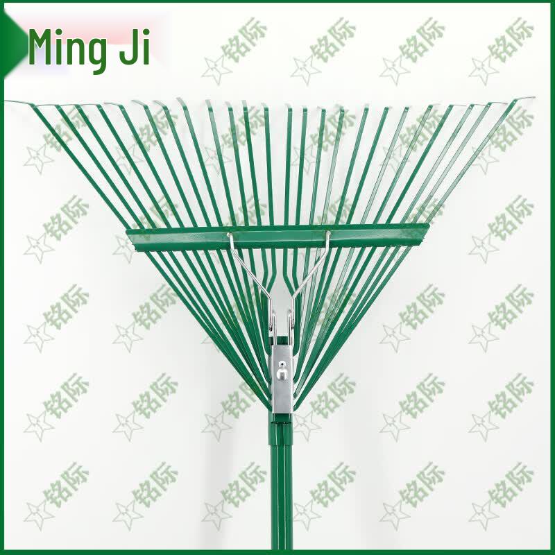 Mingji 24-Tooth Garden Steel Rake