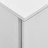 vidaXL Aktenschrank mit Rollen Hellgrau 39x45x67 cm Stahl