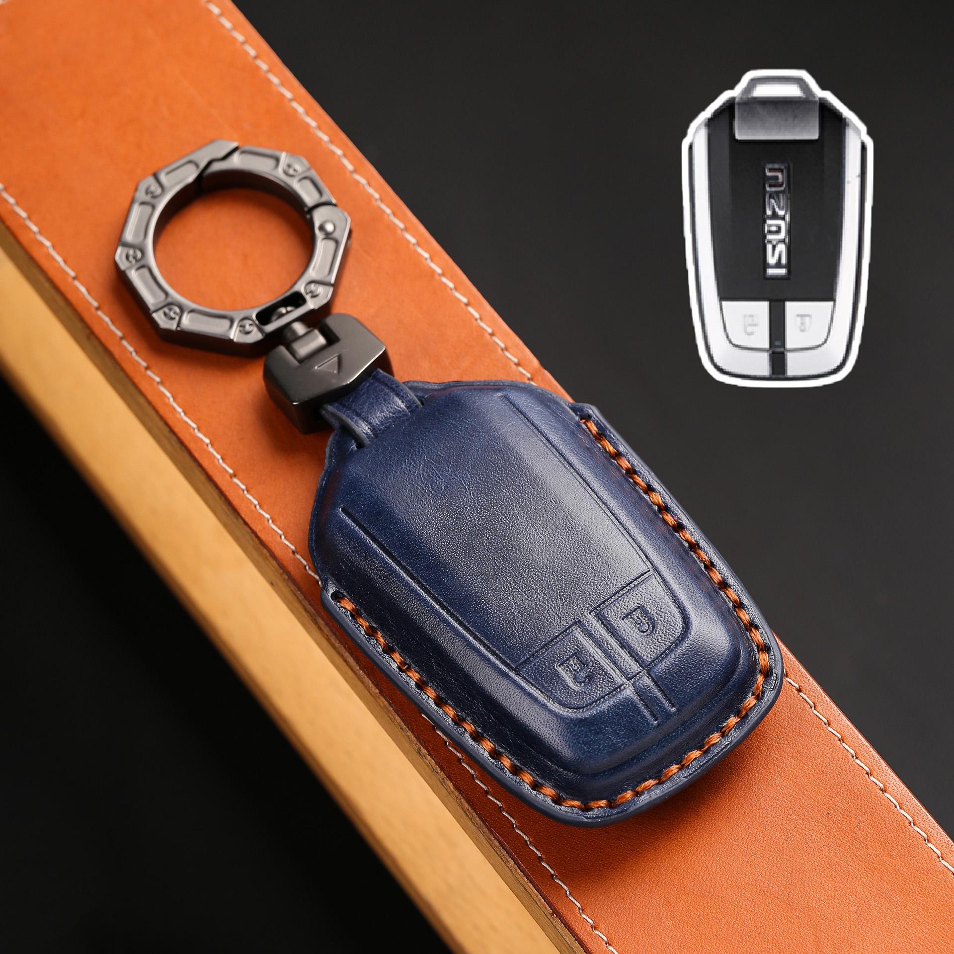 

Applicable to 21 Suzuto Isuzu dmax key set 17/18 Ranger car remote control metal case buckle синій