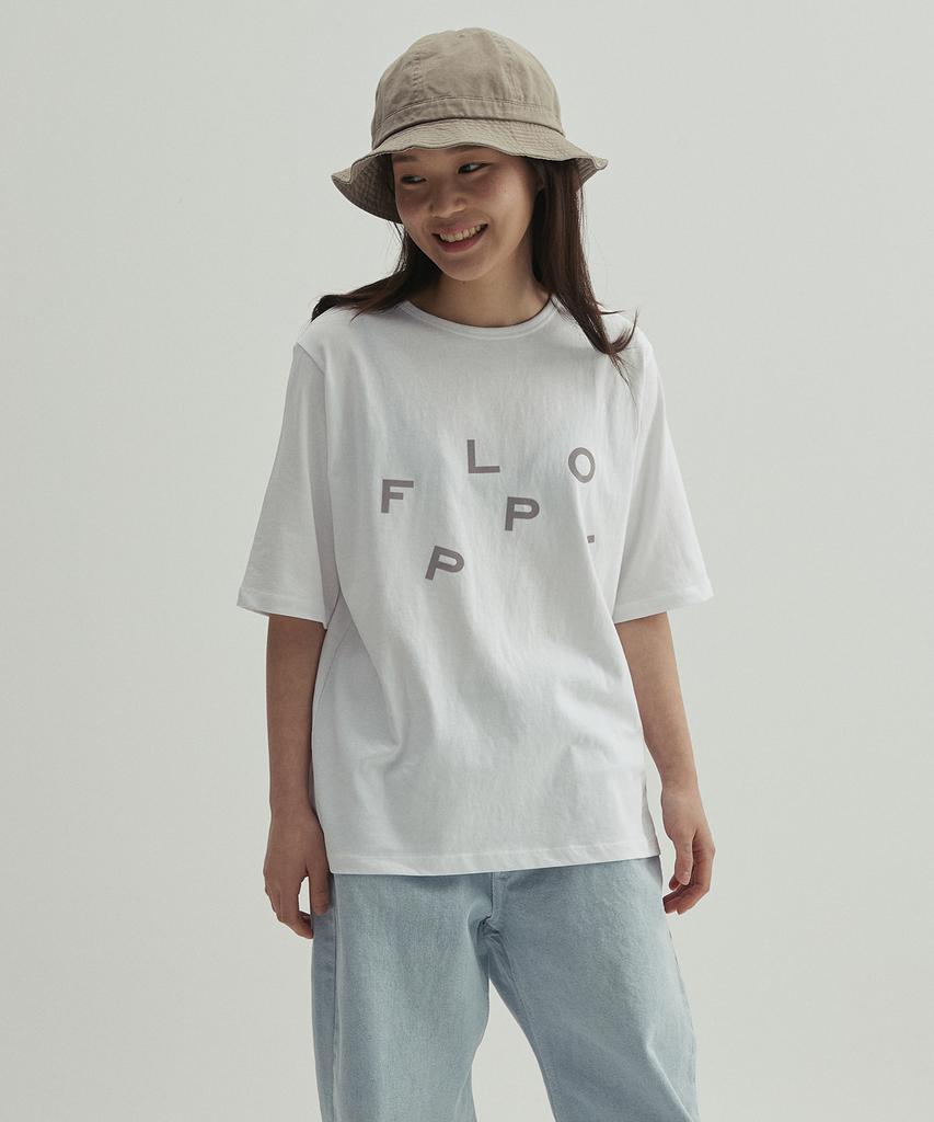 Peullopiendiseukeu Floppy Logo Tee _White