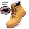 Pánské Dámské Zimní Kotníkové Vojenské Trekové Sněhové Žluté Designové Taktické Boty Outdoor pro Muže Pracovní Obuv Tenisky