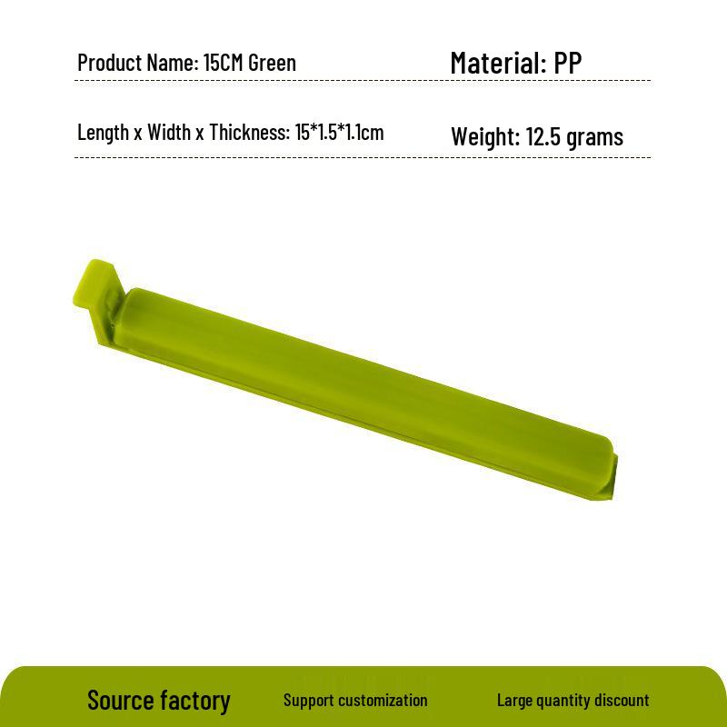 Plastic Food and Snack Bag Sealing Clips for Tea and Seasonings