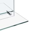Wall Mirror with Shelf 20*40 cm Tempered Glass