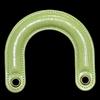 Curved PU Bag Strap Handle - Replaceable Handheld Bag Accessory