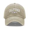 California West Coast Embroidered Baseball Cap for Women Men Fashion Adjustable Soft Cotton Dad Hat Unisex Classic Golf Caps