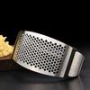 1PC Stainless Steel Garlic Press Manual Ring Garlic Press Kitchen Multi-Functional Household Garlic Press Mashed Garlic
